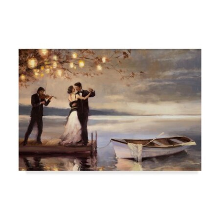 Trademark Fine Art Steve Henderson 'Twilight Romance' Canvas Art, 16x24 ALI32092-C1624GG
